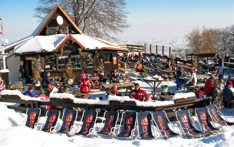 Apres ski bar v mariborskom Pohorje