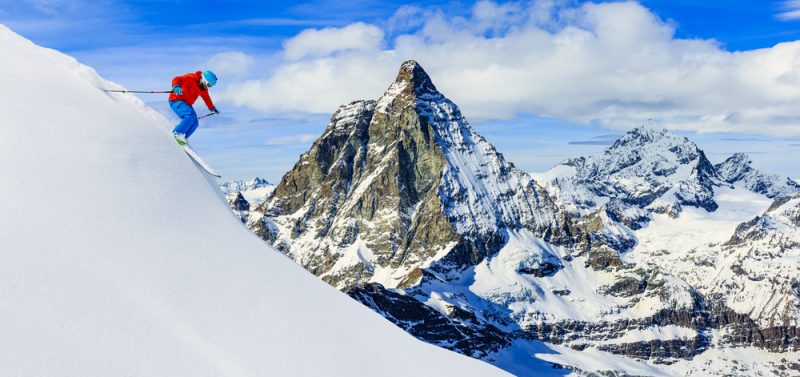 Lyžovačka pod Matterhornom je snáď snom každého lyžiara. Foto: Shutterstock