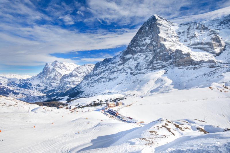 Pod Jungfrau sa nachádza najvyššie položená železnica. Foto: Shutterstock
