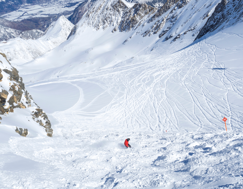 Snowboarding v Kaprune. Foto: Shutterstock