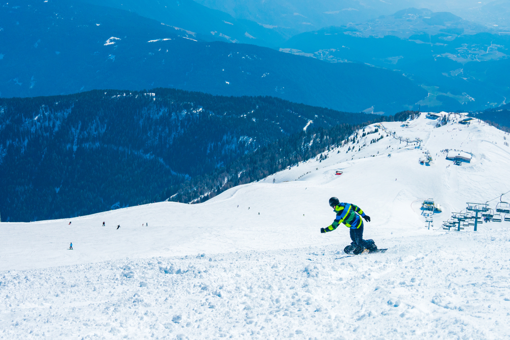 Saalbach, snowboard. Foto: Shutterstock