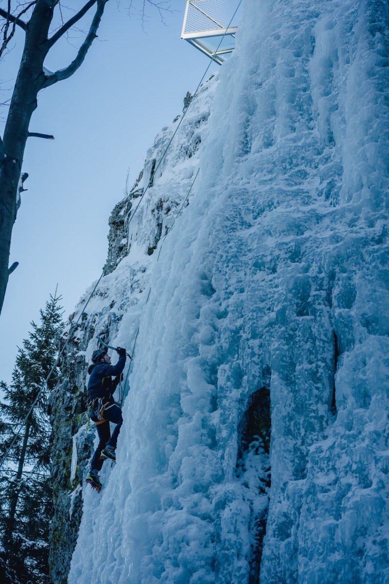 Ľadopád, Skalka pri Kremnici