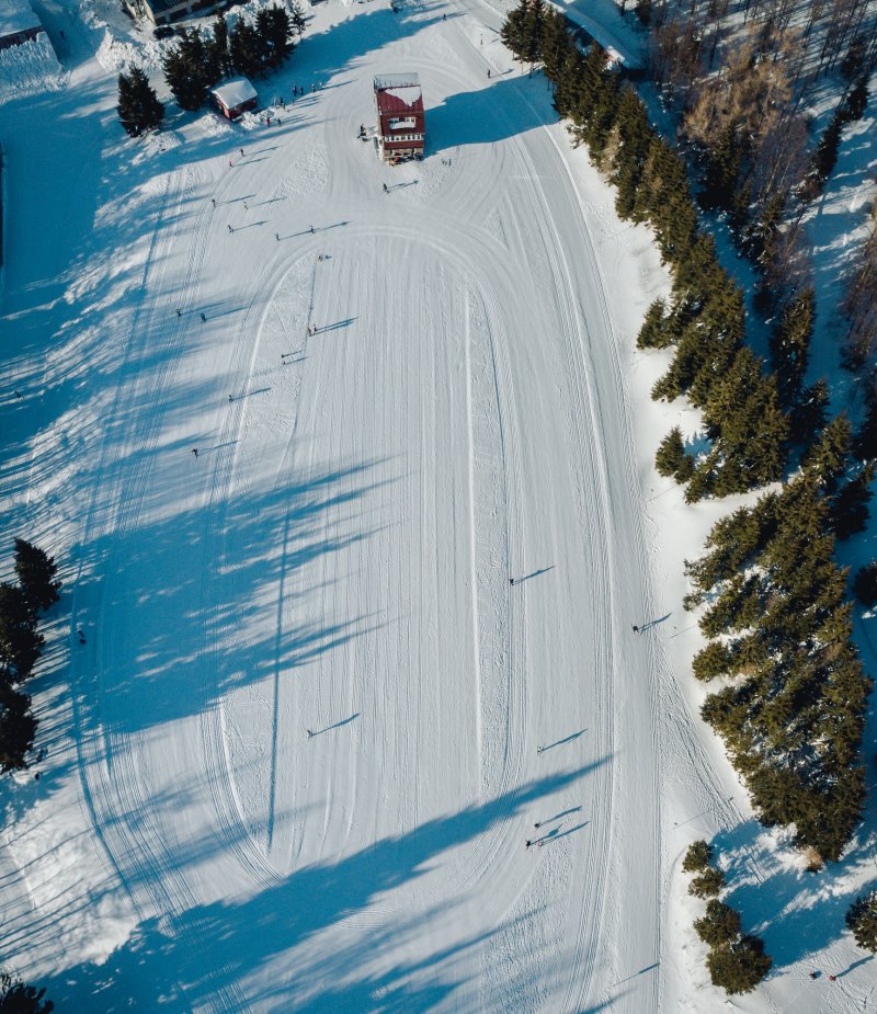 Bežkovanie v rámci Skalka Arena (Skalka pri Kremnici)